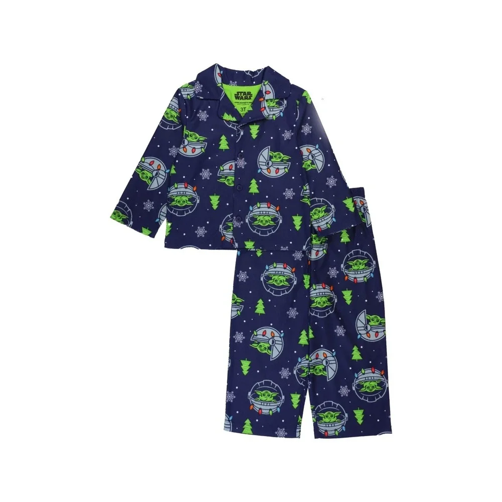 The Mandalorian Winter Toddler Boys Top and Bottom 2 Pc Pajama Set - Size 2T